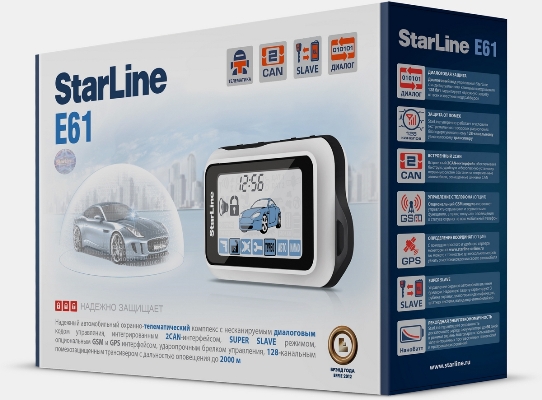 StarLine E61. ����������� �������������� E61.