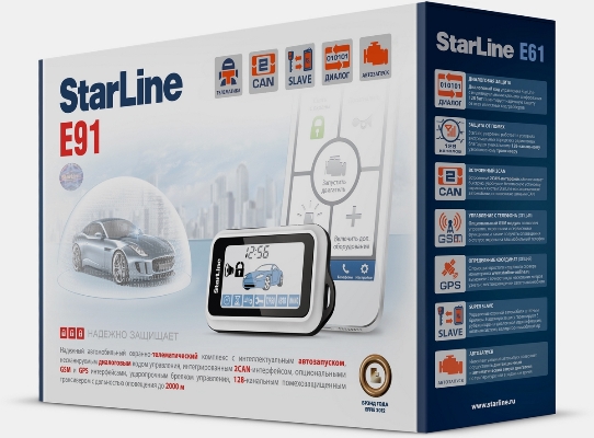 StarLine E91. ����������� �������������� E91.