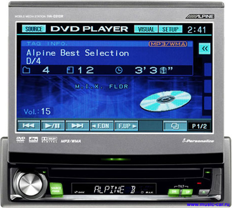 Магнитола Alpine IVA-D310R Магнитола Alpine IVA-D310R