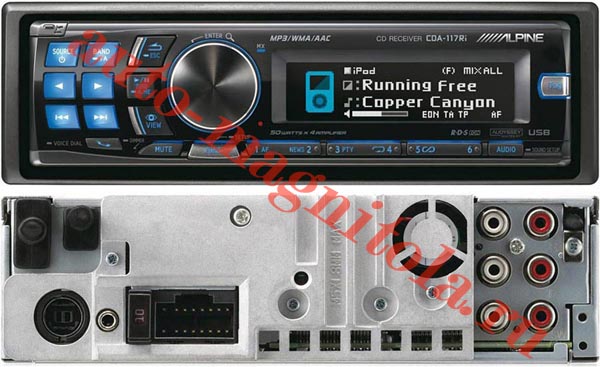 Магнитола Alpine CDA-117Ri Магнитола Alpine CDA-117Ri