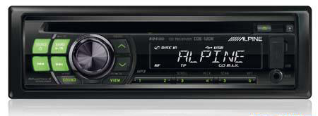 Магнитола Alpine CDE-120R Магнитола Alpine CDE-120R