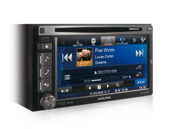  ��������� Alpine IVE-W535BT