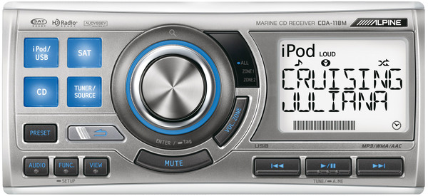Магнитола Alpine CDA-118M Магнитола Alpine CDA-118M