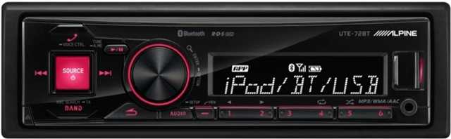 Магнитола Alpine UTE-72BT Магнитола Alpine UTE-72BT
