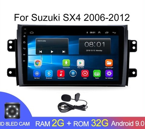 Магнитола Android 2G-32G Suzuki SX4 Магнитола Android 2G-32G Suzuki SX4