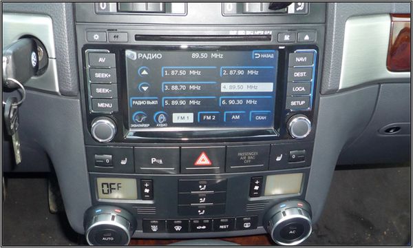 Магнитола FlyAudio 75034B01 - VOLKSWAGEN TOUAREG Магнитола FlyAudio 75034B01 - VOLKSWAGEN TOUAREG