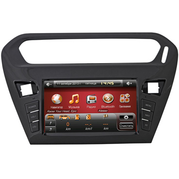 Citroen C-Elysee (2012 - 2014) Peugeot 301 2012 Магнитола INCAR CHR-2301 Citroen C-Elysee (2012 - 2014) Peugeot 301 2012 Магнитола INCAR CHR-2301