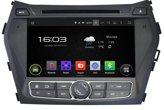 Hyundai Grand Santa Fe 2015+ Магнитола INCAR AHR-2483 Hyundai Grand Santa Fe 2015+ Магнитола INCAR AHR-2483