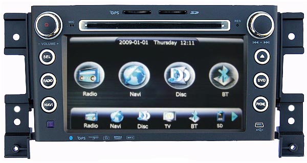 SUZUKI Grand Vitara Магнитола Intro CHR-0715 SUZUKI Grand Vitara Магнитола Intro CHR-0715