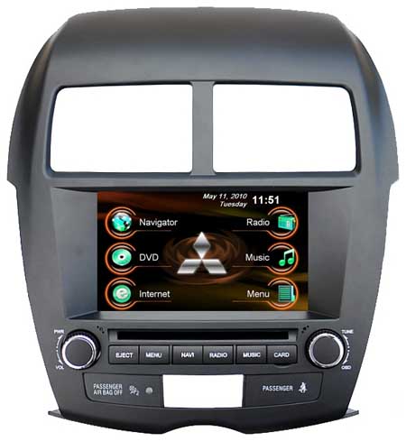 Mitsubishi ASX/RVR Магнитола Intro CHR-6144 AX Mitsubishi ASX/RVR Магнитола Intro CHR-6144 AX