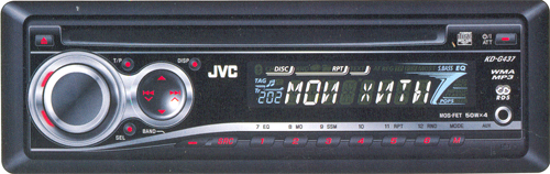 Магнитола JVC KD-G437EE Магнитола JVC KD-G437EE