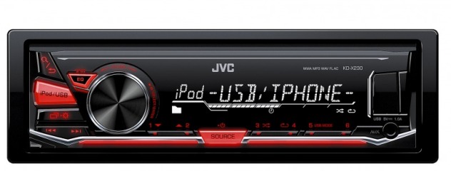 Магнитола JVC KD-X230E Магнитола JVC KD-X230E