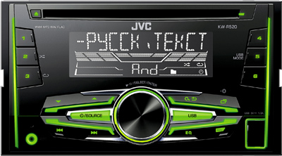 Магнитола JVC KW-R520Q Магнитола JVC KW-R520Q