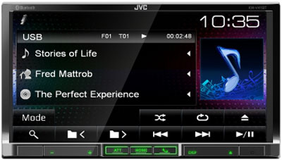 Магнитола JVC KW-V41BTEE Магнитола JVC KW-V41BTEE