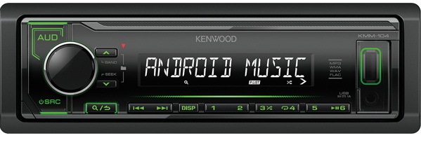 Магнитола Kenwood KMM-104GY Магнитола Kenwood KMM-104GY