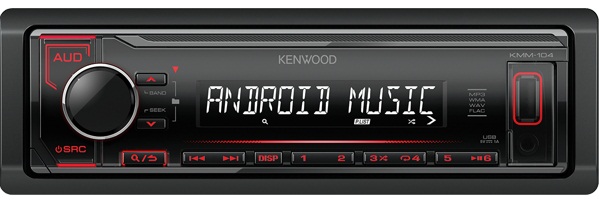 Магнитола Kenwood KMM-104RY Магнитола Kenwood KMM-104RY