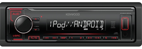 Магнитола Kenwood KMM-204 Магнитола Kenwood KMM-204