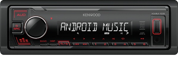 Магнитола Kenwood KMM-105RY Магнитола Kenwood KMM-105RY