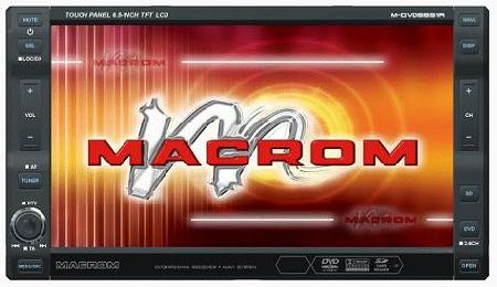 Магнитола Macrom M-DVD5551R Магнитола Macrom M-DVD5551R