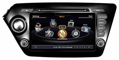 Магнитола MyDean 1106-1 (KIA Rio) Магнитола MyDean 1106-1 (KIA Rio)