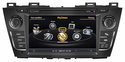 Магнитола MyDean 1117 (Mazda 5) Магнитола MyDean 1117 (Mazda 5)