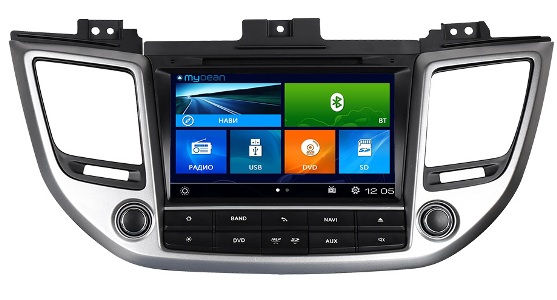 Магнитола MyDean 2546 Hyundai Tucson (2015-) Магнитола MyDean 2546 Hyundai Tucson (2015-)