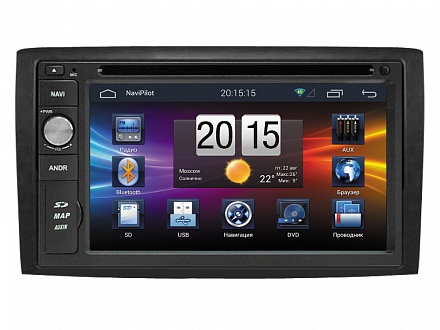 Магнитола NaviPilot DROID2 Fiat Ducato 2006 - 2014 Магнитола NaviPilot DROID2 Fiat Ducato 2006 - 2014