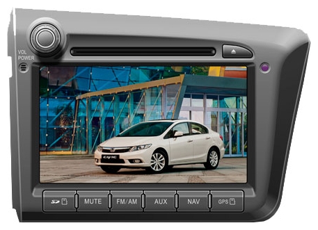 Магнитола Phantom DVM-1333G i6 (Honda Civic 2012) Магнитола Phantom DVM-1333G i6 (Honda Civic 2012)