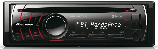 Магнитола Pioneer DEH-6200BT Магнитола Pioneer DEH-6200BT