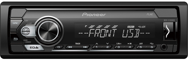 Магнитола Pioneer MVH-S110UBW Магнитола Pioneer MVH-S110UBW