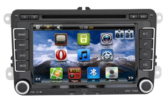 VW Polo, SKODA Fabia Магнитола SWAT SHR-6031 VW Polo, SKODA Fabia Магнитола SWAT SHR-6031