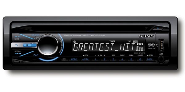 Магнитола Sony CDX-GT547UI Магнитола Sony CDX-GT547UI