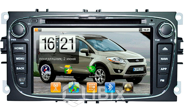 Магнитола iBix Ford Kuga Магнитола iBix Ford Kuga