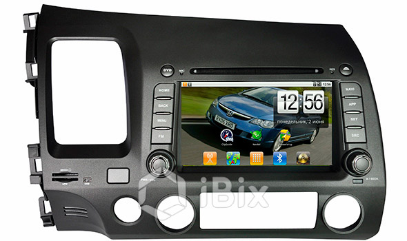 Магнитола iBix Honda Civic VIII Магнитола iBix Honda Civic VIII