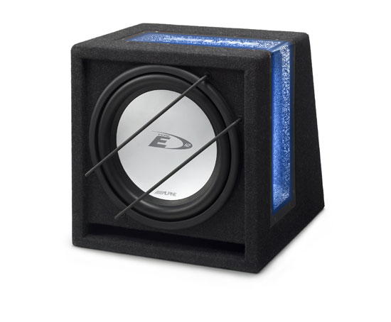 Автомобильный сабвуфер Alpine SBE-1243BR Автомобильный сабвуфер Alpine SBE-1243BR