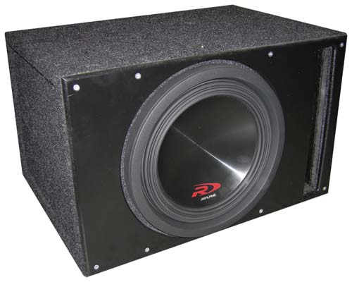 Автомобильный сабвуфер Alpine SWR-10D4 vented box Автомобильный сабвуфер Alpine SWR-10D4 vented box